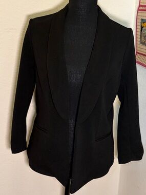 Guess Black Open-Front Women's Blazer
